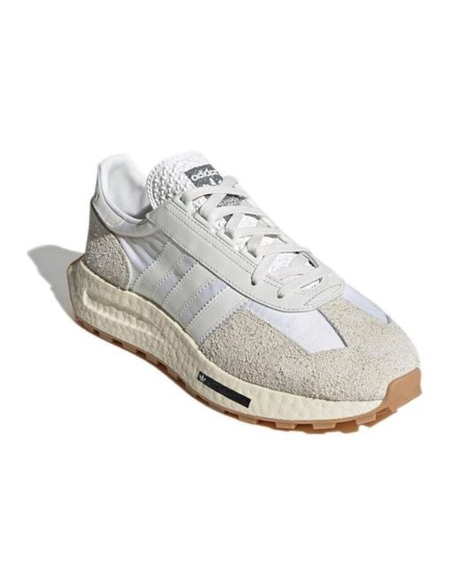 Adidas White Retropy E5 Gum' for men