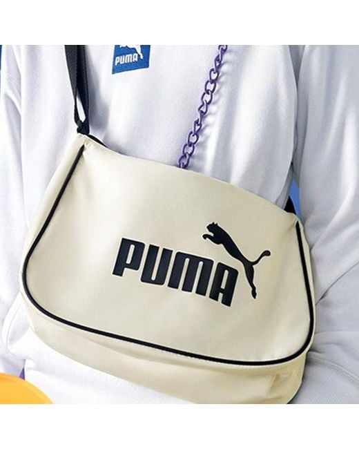 PUMA Black Core Base Shoulder Bag for men