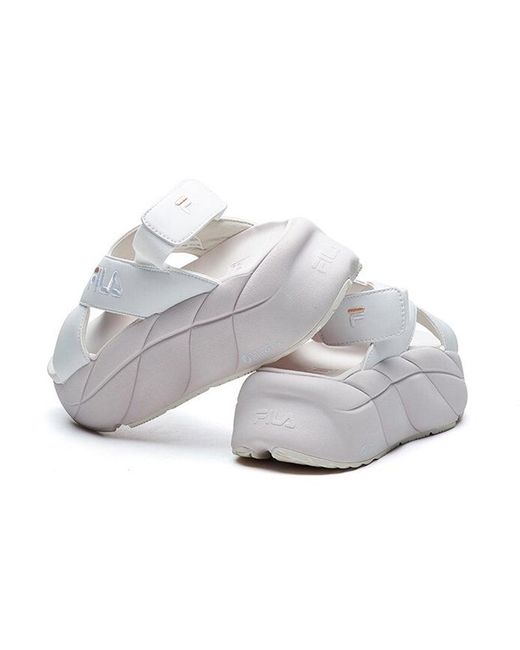 Fila White (Wmns) Sports Sandals For