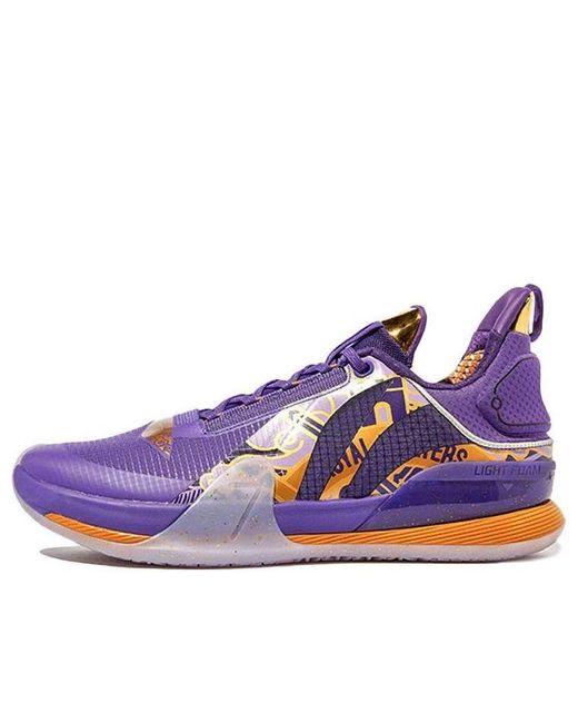 Li-ning Blue Speed Vii 7 'Beijing Forbidden Warriors Club' for men
