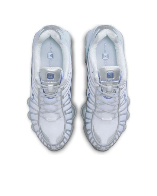Nike Blue (Wmns) Shox Tl 'Metallic Platinum Tint'