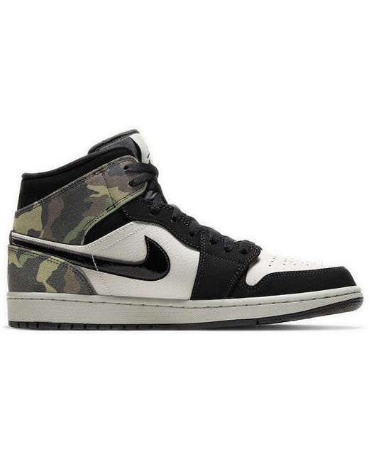 Nike Black 1 Mid 'Camo' for men