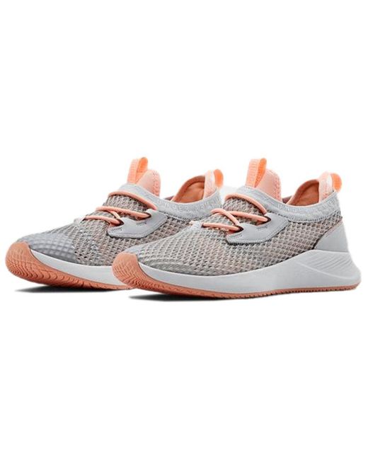 Under Armour Gray (Wmns) Charged Breathe Smrzd 'Halo Peach'
