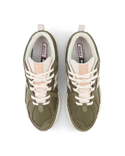 New Balance Brown 1906F 'Dark Moss Frappe' for men