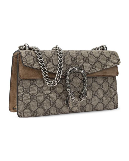 Gucci Gray (Wmns) Gg Dionysus Small-Sized Single-Shoulder Bag