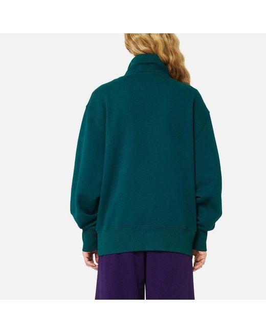 PUMA Green X Ami Half Zip Sweatshirt for men