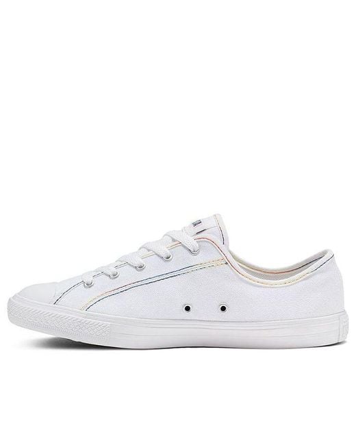 Converse White (Wmns) Chuck Taylor All Star Dainty Low Top