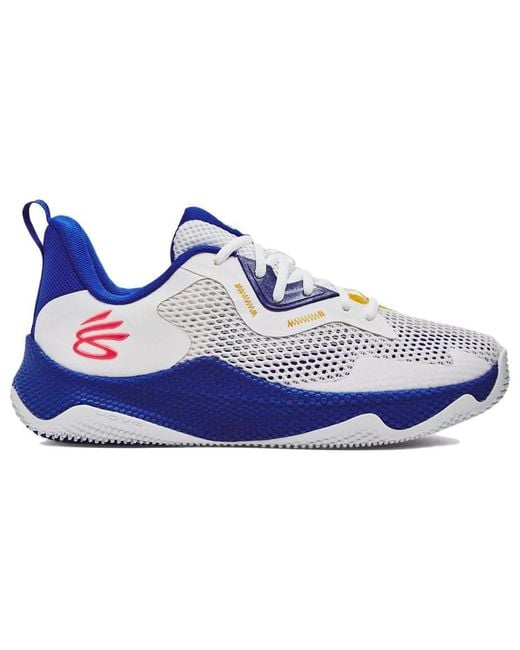 Under Armour Blue Curry 3 Hovr Splash Team Royal' for men