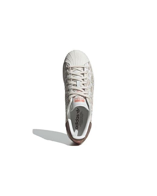 Adidas White Originals Superstar 'Camo for men