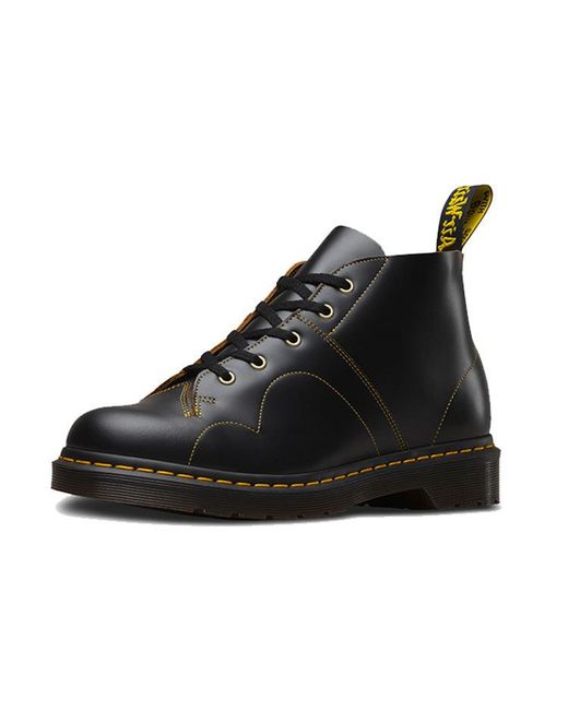 Dr. Martens Black Church Retro 5 Martin Boots Couple Style for men