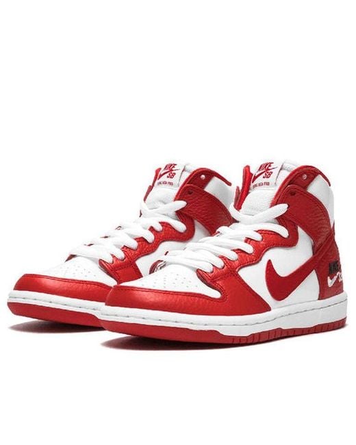 Nike Red Sb Dunk High Pro 'Dream Team University' for men