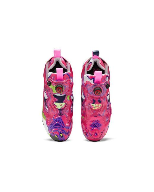 Reebok Pink Ghostbusters X Instapump Fury 'Psychomagnotheric Slime' for men
