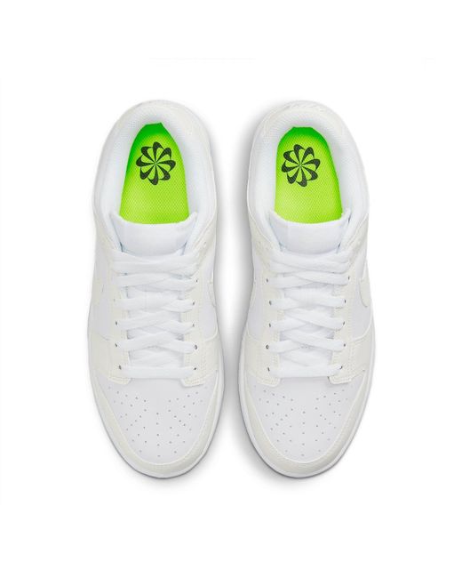 Nike White Dunk Low Next Nature