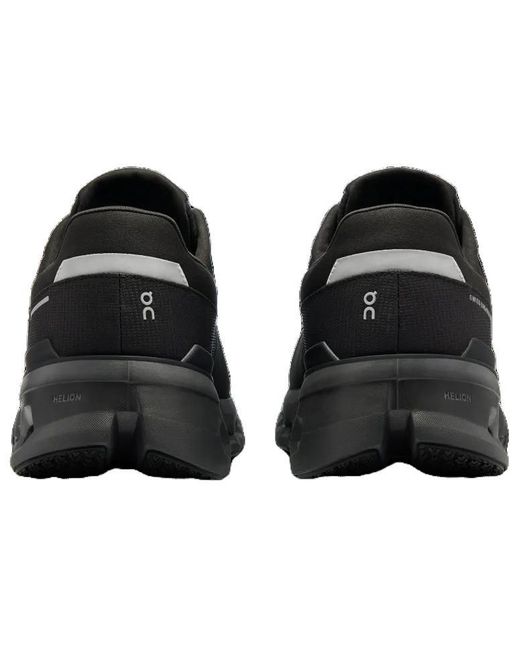 On Shoes Black Cloudrunner 2 Waterproof 'Magnet' for men
