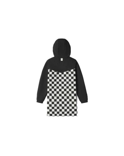 Vans Black (Wmns) Windproof Plaid Jacket