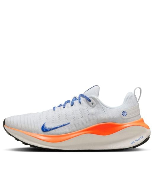 Nike Blue Infinityrn 4 Road Running Shoes