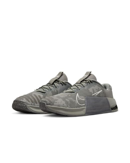 Nike Gray Metcon 9 Amp 'Dark Stucco' for men