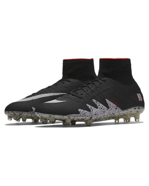 Nike Black X Neymar Hypervenom Phantom 2 Fg Crimson' for men