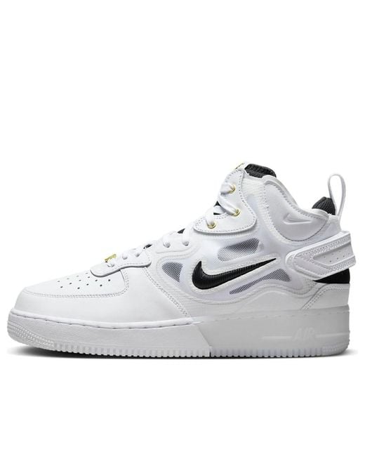 Nike White Air Force 1 Mid React '40Th Anniversary for men
