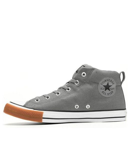 Converse Chuck Taylor All Star Ctas Street Mid in Gray for Men | Lyst