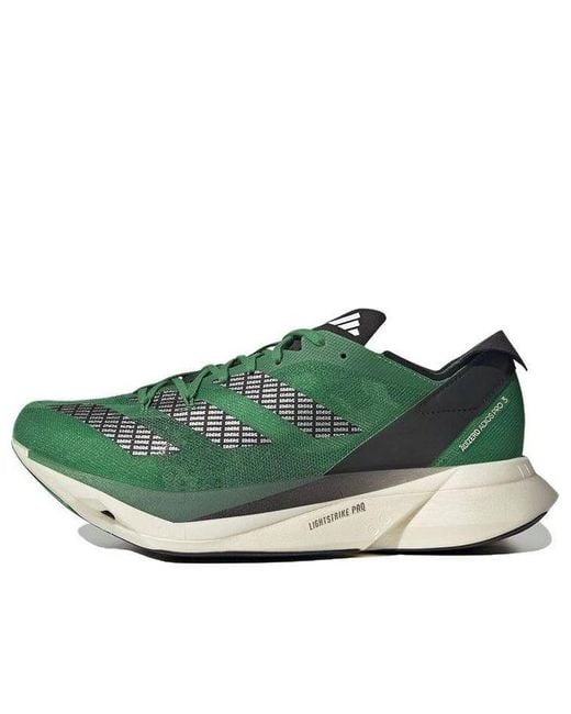 Adidas Green Adizero Adios Pro 3 for men