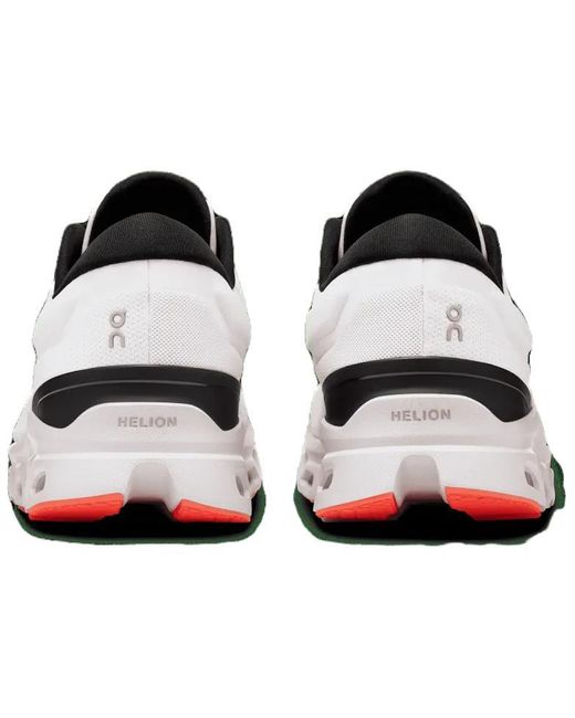 On Shoes White Cloudstratus 3 for men