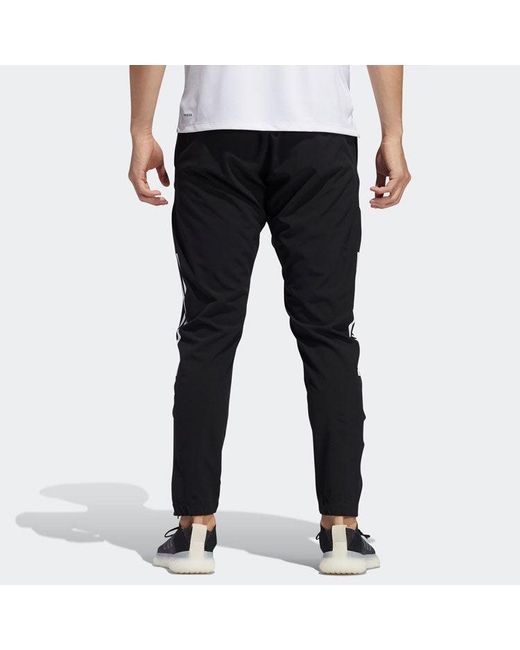 Adidas Black Plyr 3S Wbr Pnt Side Stripe Casual Training Sports Pants for men