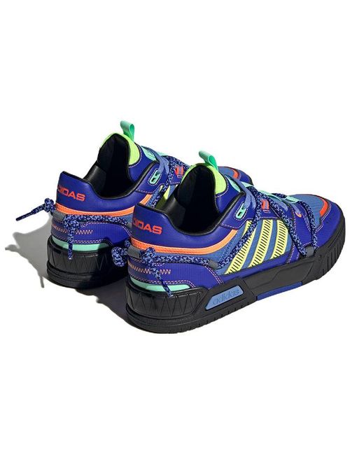 Adidas Blue Neo D-Pad 'Lucid Core Pulse Mint' for men