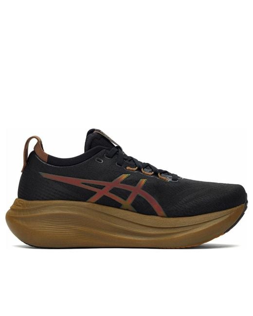 Asics Black Gel-Nimbus 27 Copper' for men