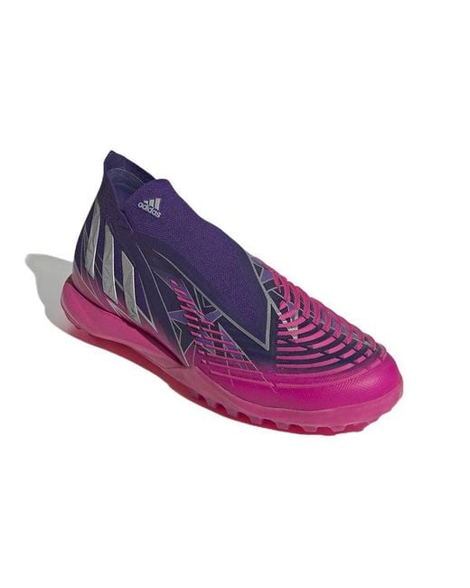 Adidas Purple Predator Edge.1 Tf for men