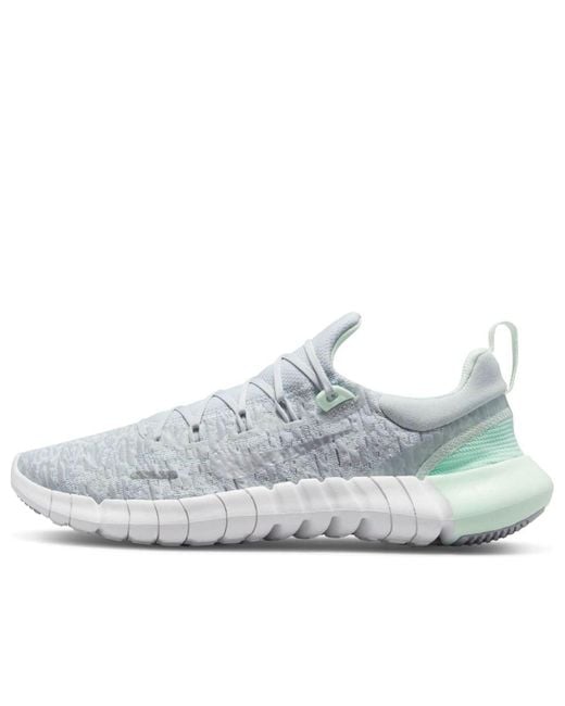 Nike Gray (Wmns) Free Rn 5.0 'Pure Platinum Mint Foam'
