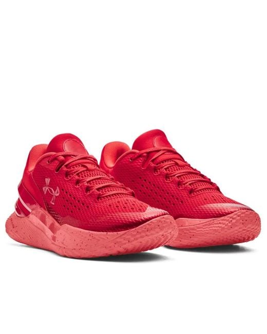 Under Armour Red Curry 2 Low Flotro 'Davidson' for men