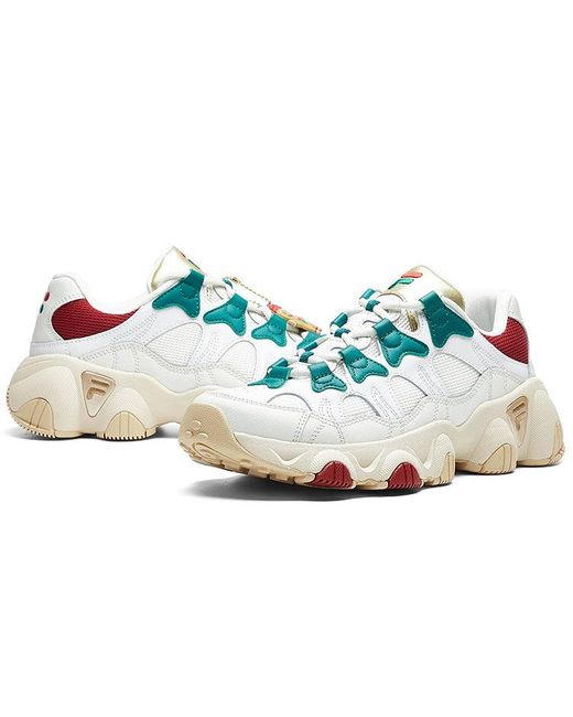 Fila Blue (Wmns) Jagger Retro Running Shoes Ginger