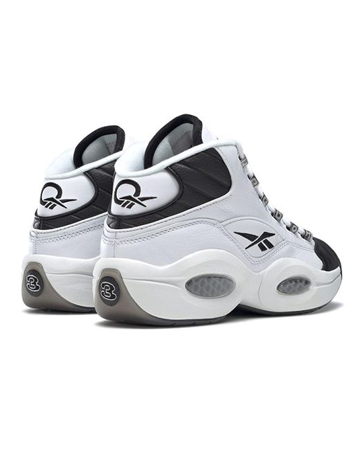 Reebok White Question Mid 'Why Not Us? for men