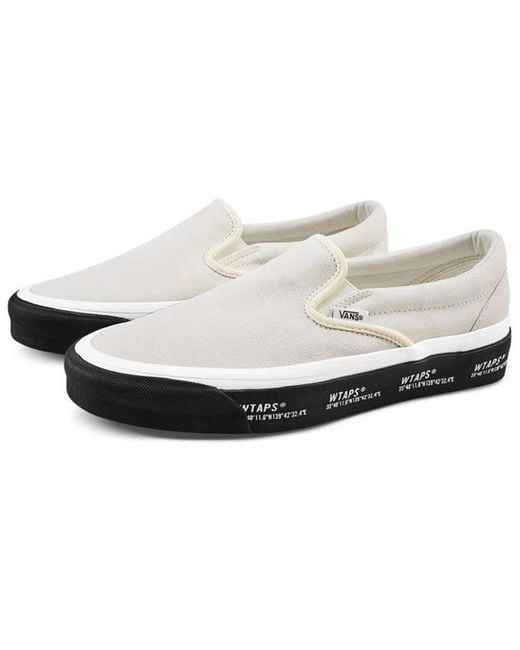 Vans White Wtaps X Og Classic Slip-On Lx for men