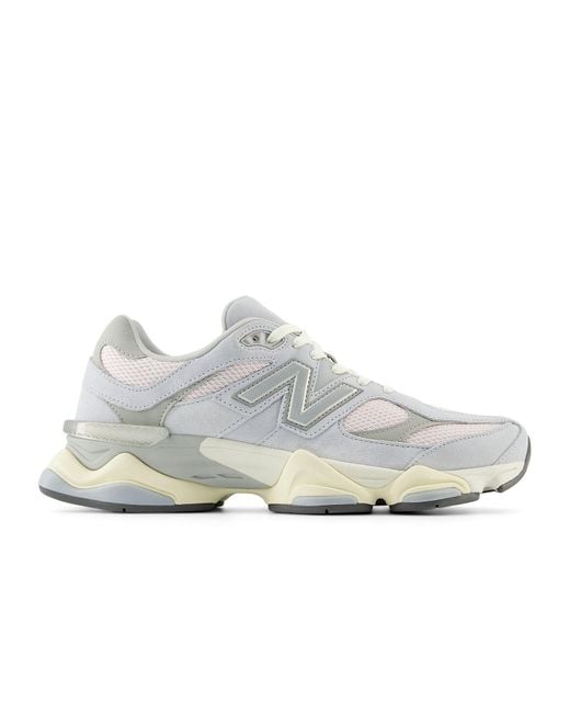 New Balance White 9060 'Granite' for men