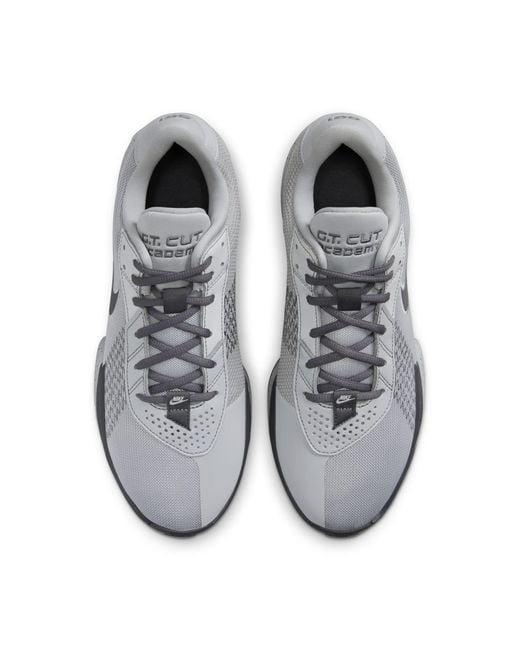 Nike Gray Air Zoom Gt Cut Academy 'Light Smoke' for men