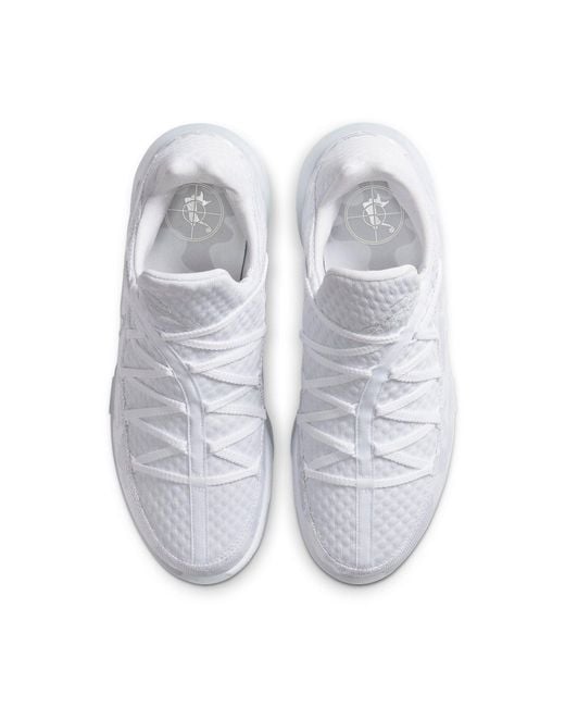 Nike White Lebron 17 Low Ep Camo' for men