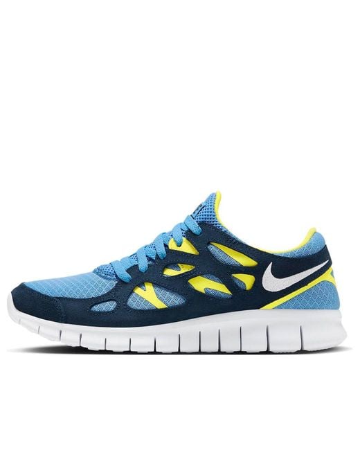 Nike Blue Free Run 2 'University' for men