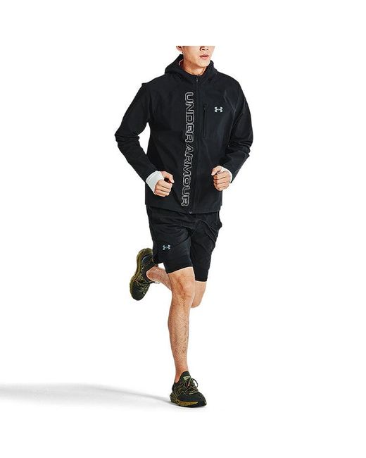 Under Armour Blue Launch Run 2-In-1 Shorts for men