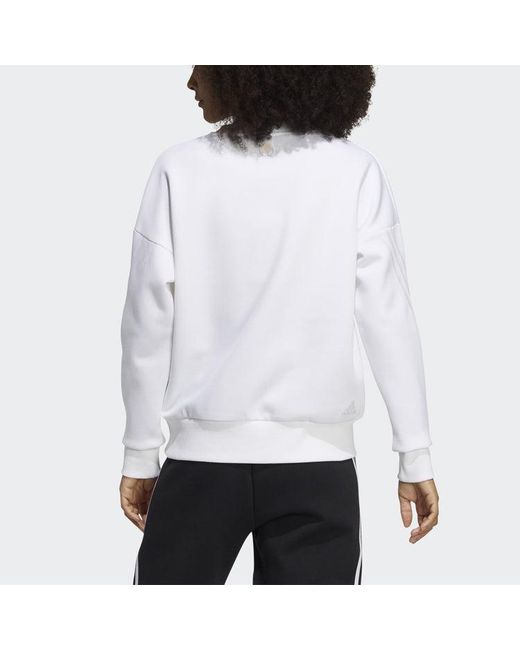 Adidas White (Wmns) Wx Crew Sweaters