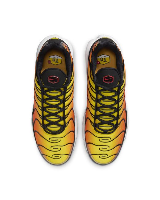 nike air max plus men yellow