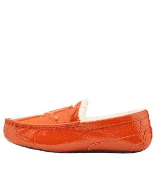 Ugg Orange X Telfar Loafer Crinkle 'Spicy Pumpkin' for men