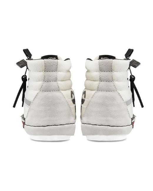 Vans White Sk8-Hi Reissue Cap 'Reflective' for men