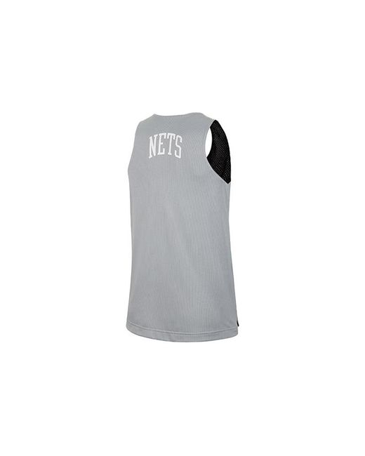Nike Black (Wmns) X Nba Brooklyn Nets Reversible Training Jersey