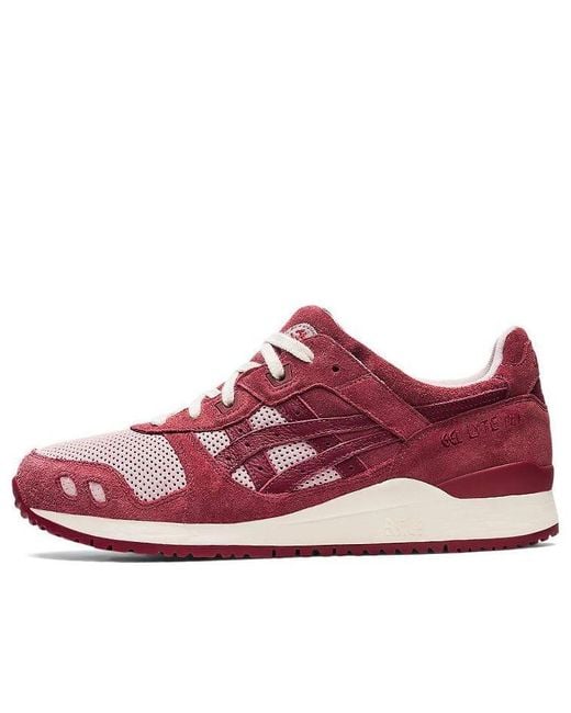 Asics Red Gel Lyte 3 Og 'Changing Of The Seasons Pack for men