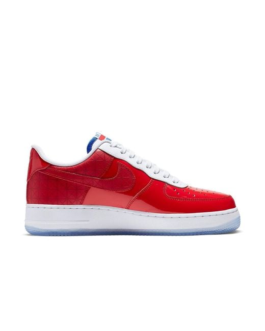 Nike Red Air Force 1 Low '1989 Nba Finals' for men