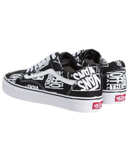 Vans Black Old Skool 'Logo Mix' for men