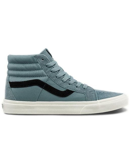 Vans Blue Sk8-Hi Retro Casual Skate Shoes