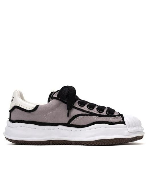 Maison Mihara Yasuhiro Black Blakey Low Original Sole for men